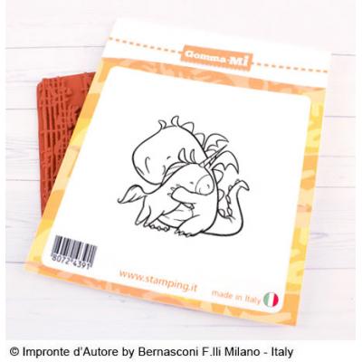 Impronte d’Autore Unmounted Rubber Stamp Dante E Bo - Drachen